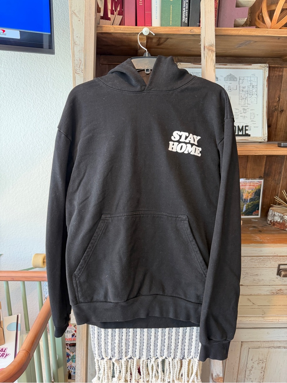Talentless unisex “stay home” hoodie size small